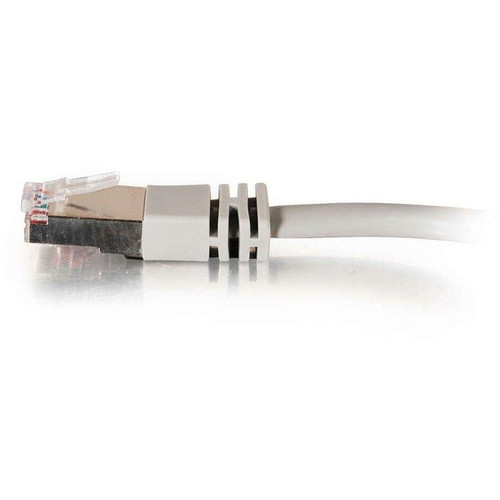 C2G 27245 Cat5e Shielded Network Patch Cable - 5 ft Gray Plenum - RJ-45 Male to RJ-45 Male