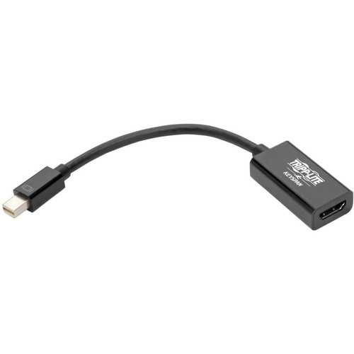 Tripp Lite by Eaton P137-06N-HD4K6B Tripp Lite Keyspan HDMI to Mini DisplayPort Active Cable - 6" (152. 4 mm) 4K 60Hz A/V Cable