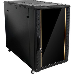 Claytek 18U 1000mm Depth Rack-mount Server Cabinet with 1U Cover Plate - For Server - 18U Rack Height32" (812.80 mm) Rack Depth - - - (Fleet Network)