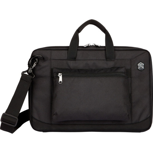 STM Goods Ace Always On Cargo Carrying Case for 12" Chromebook - Black - Impact Resistance, Shock Absorbing, Water Resistant, Wear - - (Fleet Network)