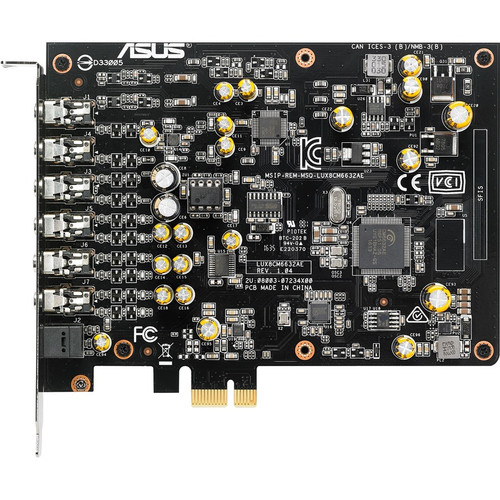 Asus PCIe 7.1 Gaming Audio Card XONAR AE - 24 bit DAC Data Width - 7.1 Sound Channels - Internal - C-Media 6632AE - PCI Express - 110 (XONAR AE)
