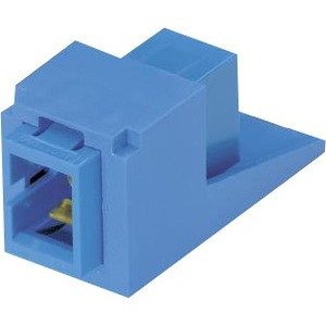 Panduit Fiber Optic Simplex Network Adapter - 1 x SC Network Male - Black, Blue - 1 (Fleet Network)