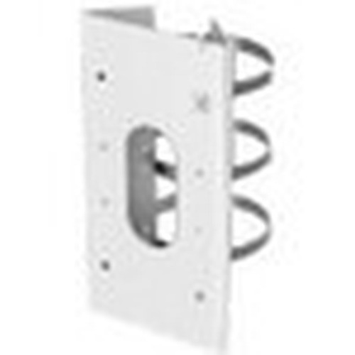 Pole Mount For Network Camera White Durable Outdoor Support Hikvision DS-1475ZJ-SUS