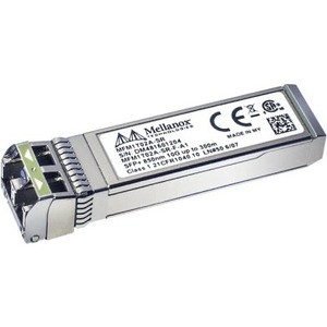 QNAP Mellanox SFP+ Module - For Optical Network, Data Networking - 1 x 10GBase-SR Network - Optical Fiber10 Gigabit Ethernet - (Fleet Network)