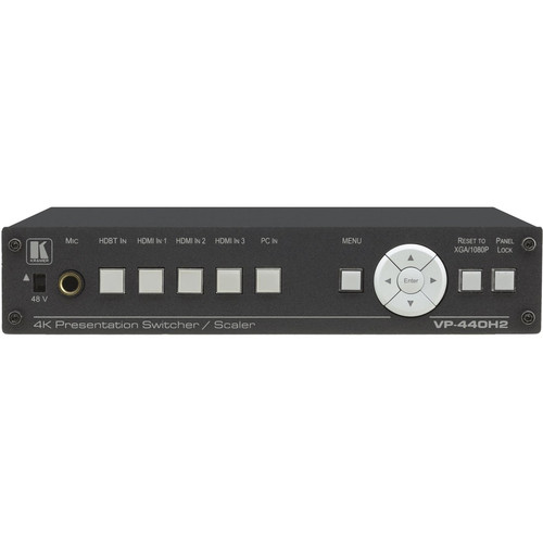 Kramer VP-440H2 Audio/Video Switchbox - 4K - 5 x 2 - Display - 1 x HDMI Out (Fleet Network)
