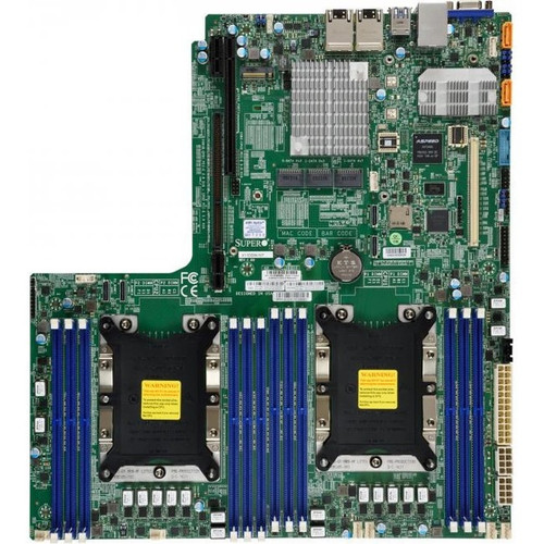 Supermicro X11DDW-NT Server Motherboard - Intel C622 Chipset - Socket P LGA-3647 - Proprietary Form Factor - Xeon Processor Supported (Fleet Network)
