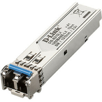 D-Link DIS-S310LX SFP 1000Base-LX Single-Mode Fiber Transceiver - 1-Port Gigabit Ethernet