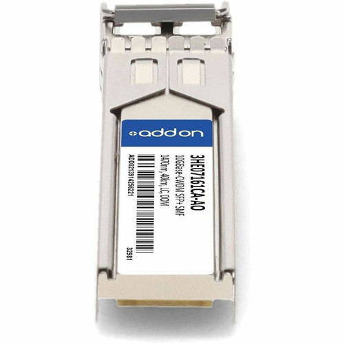 AddOn 3HE07161CA-AO Alcatel-Lucent Nokia Compatible TAA 10GBase-CWDM SFP+ Transceiver - 10GbE - LC - 1470nm - 40km - Singlemode - DOM