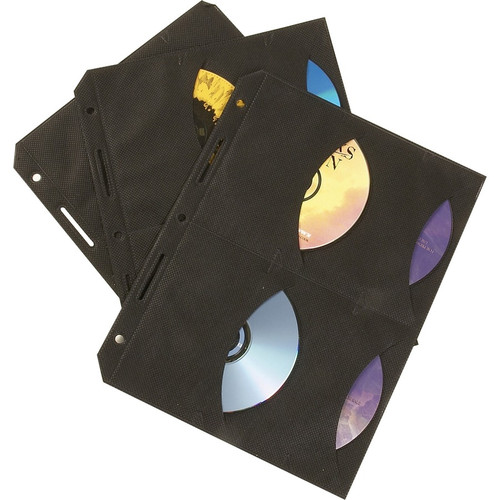 Case Logic DVD Album- 200 DVDs - Faux Leather - Black - 200 CD/DVD (3200338)