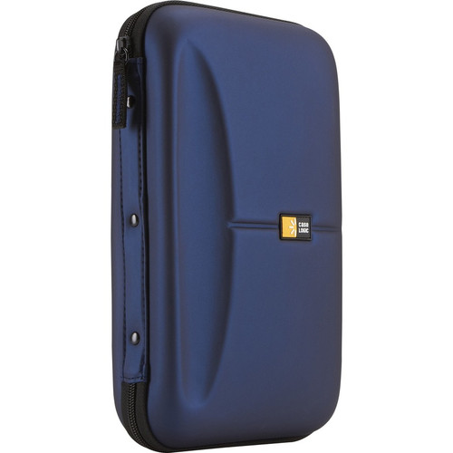 Case Logic 72 Capacity Heavy Duty CD Wallet - Wallet - EVA Foam - Blue - 72 CD/DVD (Fleet Network)