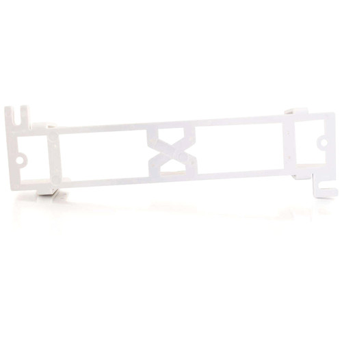 C2G Cross-Connect Patch Block Mounting Bracket - White (03866)