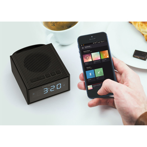 Creative Chrono Portable Bluetooth Speaker System Black Rechargeable USB Battery 51MF8280AA000