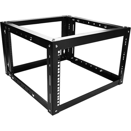 Claytek 6U 800mm Adjustable Wallmount Server Cabinet with 1U Supporting Tray - For Server - 6U Rack Height x 19" (482.60 mm) Rack x - (Fleet Network)