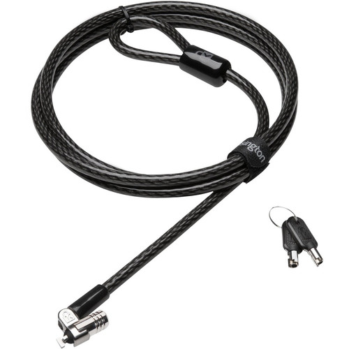Kensington MicroSaver 2.0 Keyed Ultra Laptop Lock - Master - Master Keyed Lock - Black - Carbon Steel - For Notebook (Fleet Network)