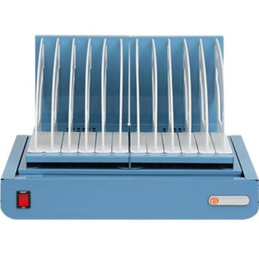 Bretford CUBE Micro Tray - Wired - Chromebook, Notebook, Tablet - Charging Capability - Sky (Fleet Network)