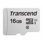 Transcend 300S 16 GB Class 10/UHS-I (U1) microSDHC - 95 MB/s Read - 45 MB/s Write (Fleet Network)