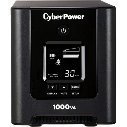 CyberPower_PFC_Sine_Wave_OR1000PFCLCD_mini-tower_1000VA_700W_-_Mini-tower_-_8_Hour_Recharge_-_6_Minute_Stand-by_-_120_V_AC_Input_-_120_OR1000PFCLCD