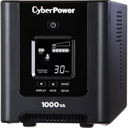 CyberPower_PFC_Sine_Wave_OR1000PFCLCD_mini-tower_1000VA_700W_-_Mini-tower_-_8_Hour_Recharge_-_6_Minute_Stand-by_-_120_V_AC_Input_-_120_OR1000PFCLCD