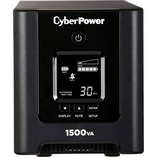 CyberPower_PFC_Sine_Wave_OR1500PFCLCD_mini-tower_1500VA_1050W_-_Mini-tower_-_8_Hour_Recharge_-_4_Minute_Stand-by_-_120_V_AC_Input_-_V_OR1500PFCLCD