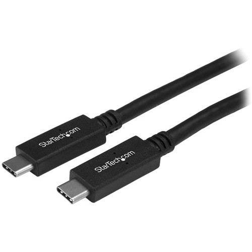StarTech.com USB C Cable - 3 ft / 1m - 10 Gbps - 4K - USB-IF - Charge and Sync - USB Type C to Type C Cable - USB Type C Cable - 3 ft (Fleet Network)