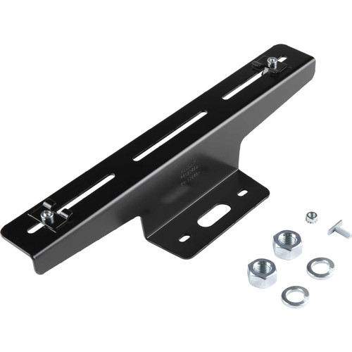 Panduit QuikLock Mounting Bracket for Cable Routing System - Black - Steel - 1 (Fleet Network)