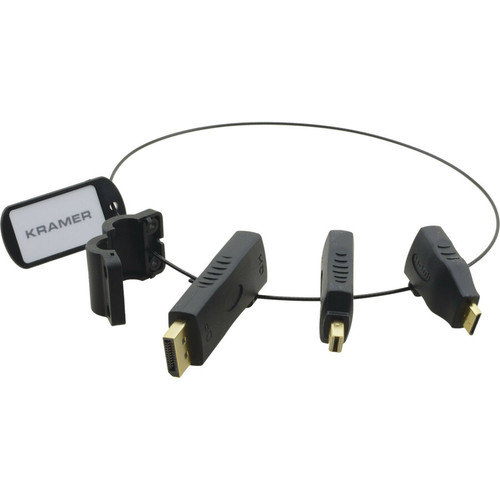 Kramer HDMI Adapter Ring Supporting 1920 X 1200 For Reliable Signal Integrity And Easy Integration Supported AD-RING-3