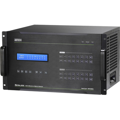 ATEN 16 x 16 Modular Matrix Switch - 4096 x 2160 - 4K - 16 x 16 - Display (Fleet Network)