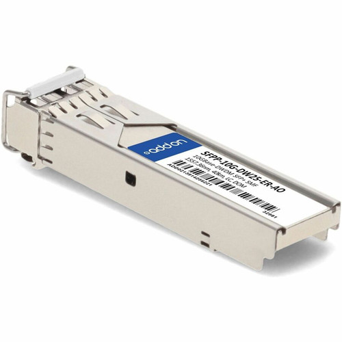 AddOn SFPP-10G-DW25-ER-AO 10GBase-DWDM SFP+ Transceiver - C-Band 1557. 36nm - 40km - LC - Single-Mode - DOM - TAA Compliant