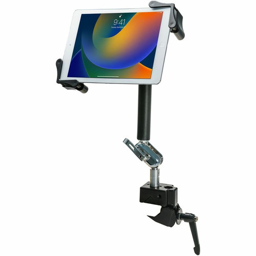 CTA Digital PAD-HPC Heavy-Duty Pole Clamp Mount for 7-14" Tablets - 360° Rotation - Tilt - Rugged Design