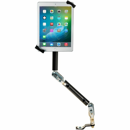 CTA Digital Multi Flex Security Car Mount For 7 To 14 Inch Tablets Adjustable Locking Compatible With 10.2 iPad Models PAD-MFSCM