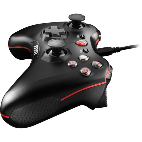 MSI Force GC20 Gaming Controller - Cable - USB - PC, Smartphone, Android, PlayStation 3 - 6.6 ft (2 m) Cable (Fleet Network)
