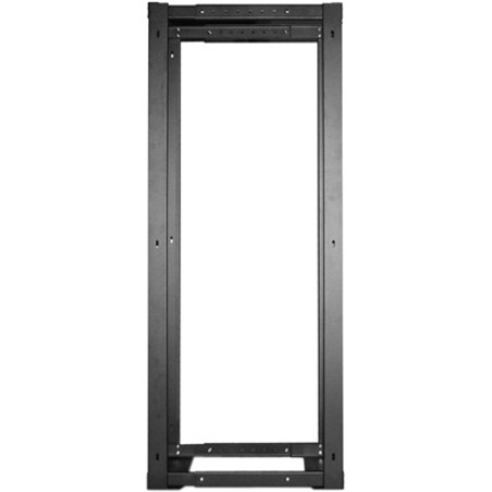 Claytek Adjustable Open-frame Server Rack With Integrated Cable Management For 19 Inch Equipment Height Mm X WOR4211-CM1U