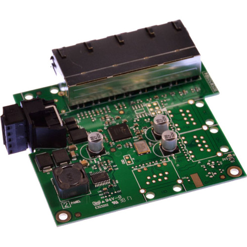 Brainboxes SW-104 Industrial Embeddable 4-Port Fast Ethernet Switch - Layer 2 Unmanaged - USB/Power Supply - Lifetime Warranty
