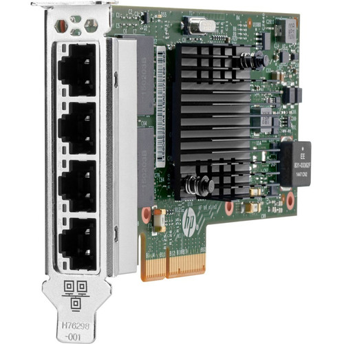 HPE Ethernet 1Gb 4-port 366T Adapter - PCI Express 2.1 x4 - 4 Port(s) - 4 - Twisted Pair (Fleet Network)