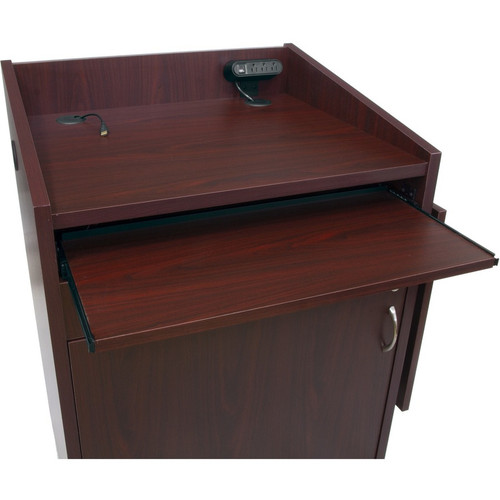 Middle Atlantic L2 Series Lectern - Grained Dark Cherry - Melamine (L2LDC2FCMGC)