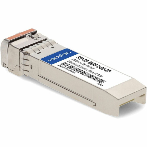 AddOn SFP-1G-BX80-U-DE-AO Compatible TAA 1000Base-BX SFP Transceiver - 1Gbps - Single-Mode - 80km - LC - DOM