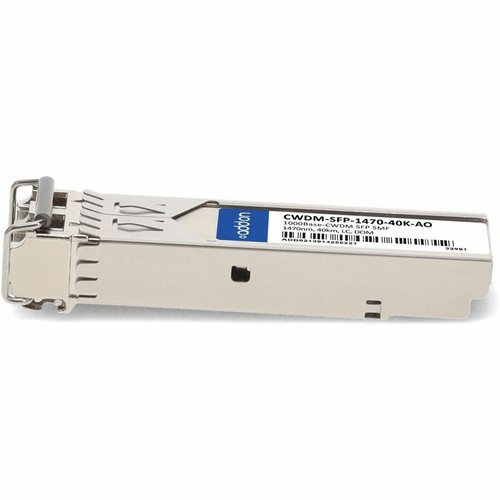 AddOn CWDM-SFP-1470-40K-AO 1000Base-CWDM SFP Transceiver - 1470nm - 40km - LC - Single-mode - DOM - TAA Compliant
