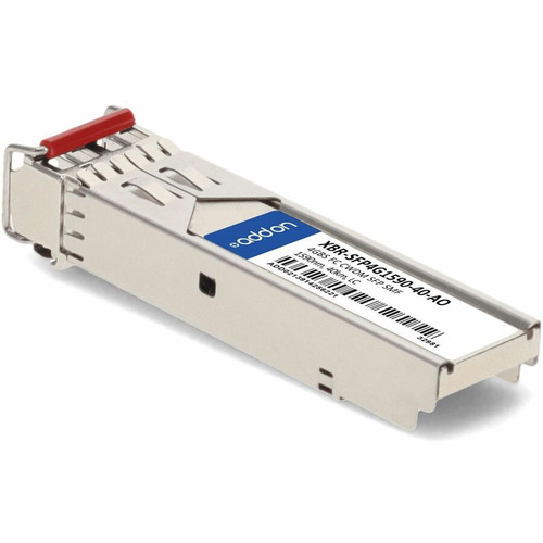AddOn XBR-SFP4G1590-40-AO Brocade Compatible TAA 4GBase-CWDM Fibre Channel SFP Transceiver - SMF - 1590nm - 40km - LC