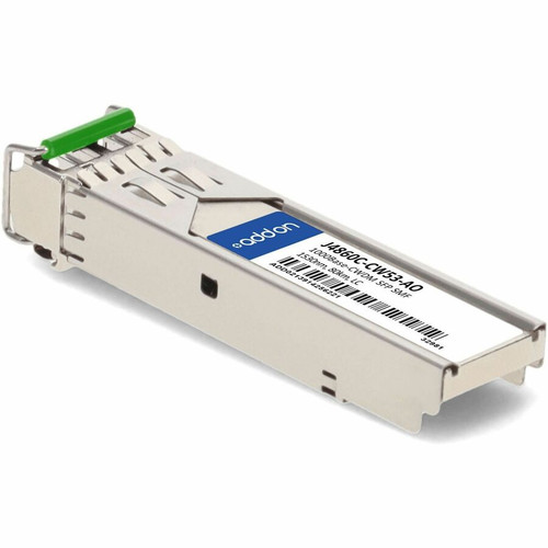 AddOn J4860C-CW53-AO HP J4860C-CW53 Compatible TAA CWDM SFP Transceiver - 1000Base-CWDM - 1530nm - 80km - LC - DOM
