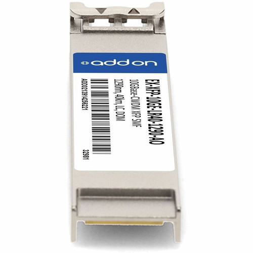 AddOn EX-XFP-10GE-LR40-1290-AO TAA Compliant 10GBase-CWDM XFP Transceiver - 1290nm - 40km - Single-mode - LC - DOM