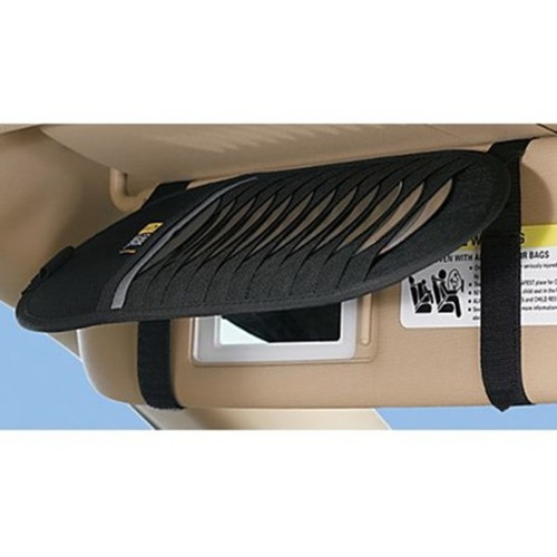 Case Logic 12 Capacity CD Visor - Visor - Polyester - Black - 12 CD/DVD (3200095)