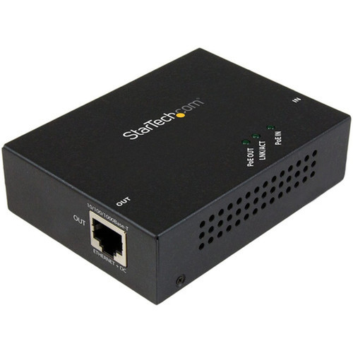StarTechcom_1_Port_Gigabit_PoE_Extender_-_8023at_and_8023af_-_100_m_330_ft_-_Power_over_Ethernet_Extender_-_PoE_Repeater_Network_POEEXT1GAT