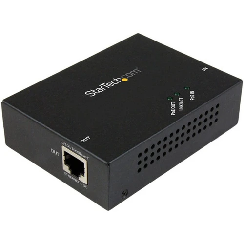 StarTechcom_1_Port_Gigabit_PoE_Extender_-_8023at_and_8023af_-_100_m_330_ft_-_Power_over_Ethernet_Extender_-_PoE_Repeater_Network_POEEXT1GAT