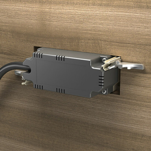 Chief Power Center, 2 AC, 2 USB-A, White - 2 x Power Receptacles - 120 V AC / 15 A Rectangular Flush Mount (KRARPC22W)