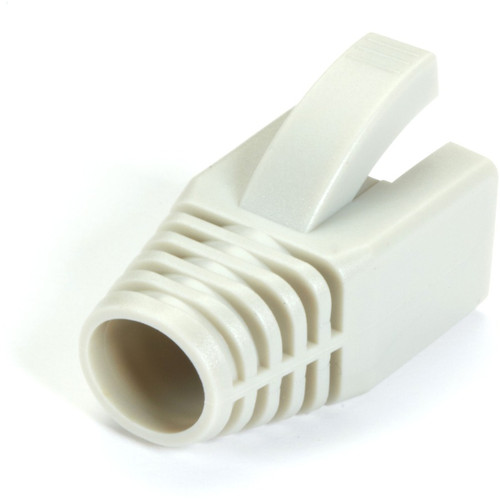 Black Box Snagless Boot - 8.0-mm, Beige, 50-Pack - Cable Boot - Beige - 50 Pack (Fleet Network)