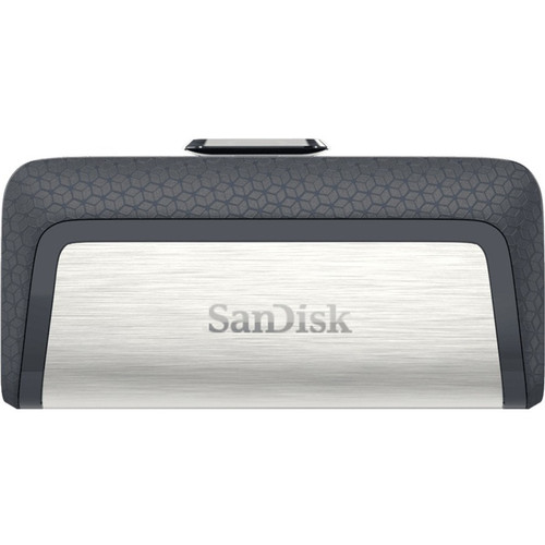 SanDisk Ultra Dual Drive USB Type-C - 128 GB - USB 3.1 (Gen 1) Type C, USB 3.1 (Gen 1) Type A - 150 MB/s Read Speed - 5 Year Warranty (Fleet Network)