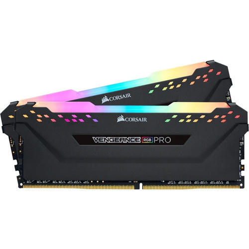 Corsair Vengeance RGB Pro Kit 2 X DDR4 2933 MHz Desktop Memory Motherboard Black DRAM For PC GB CMW16GX4M2Z2933C16