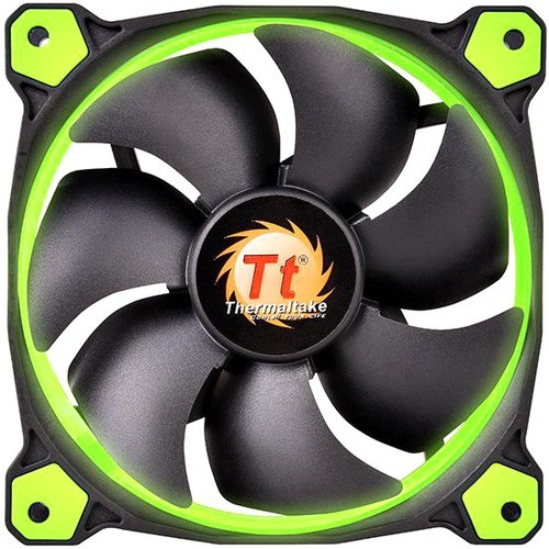 Thermaltake Riing 12 High Static Pressure LED Radiator Fan (3 Fans Pack) - 3 Pack - 4.72" (120 mm) Maximum Fan Diameter - 3 x Fan(s) - (Fleet Network)