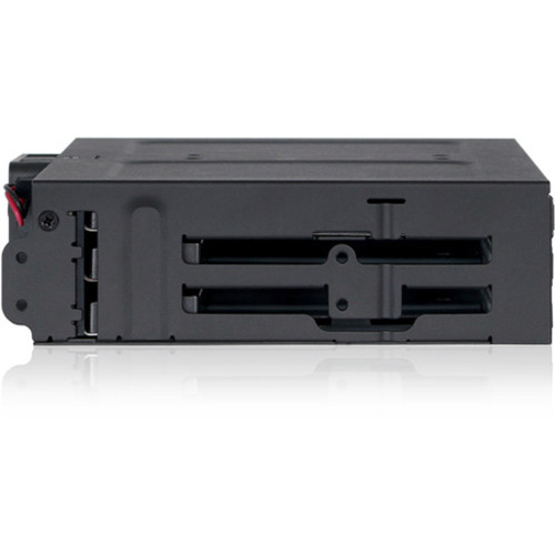 Icy Dock ToughArmor Internal 5.25 Inch Drive Enclosure In Black Supporting Six 2.5 SSD Or HDD Drives Serial ATA 600 MB608SP-B