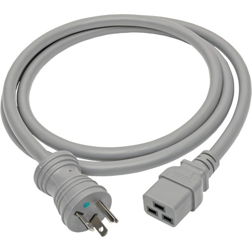Tripp Lite series P049-006-GY-HG Standard Power Cord - For Server, Transformer, Medical Equipment, Power Strip - 125 V AC / 20 A - - 6 (Fleet Network)